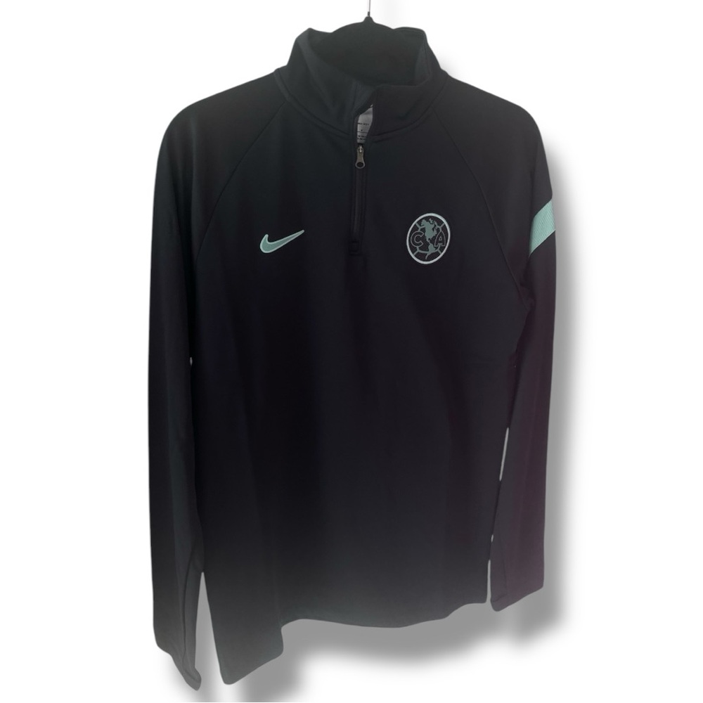 Nike Club America Mexico. Academy Pro Long Sleeve Drill Top Black. Size Small.